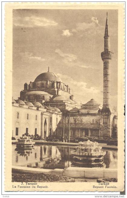 Turkije - BEYAZIT fontein