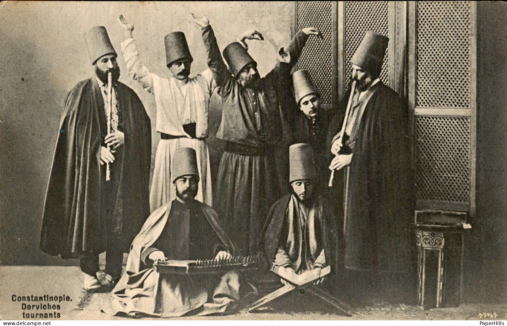 Turkije Turkey - Constantinople - Derviches tournants