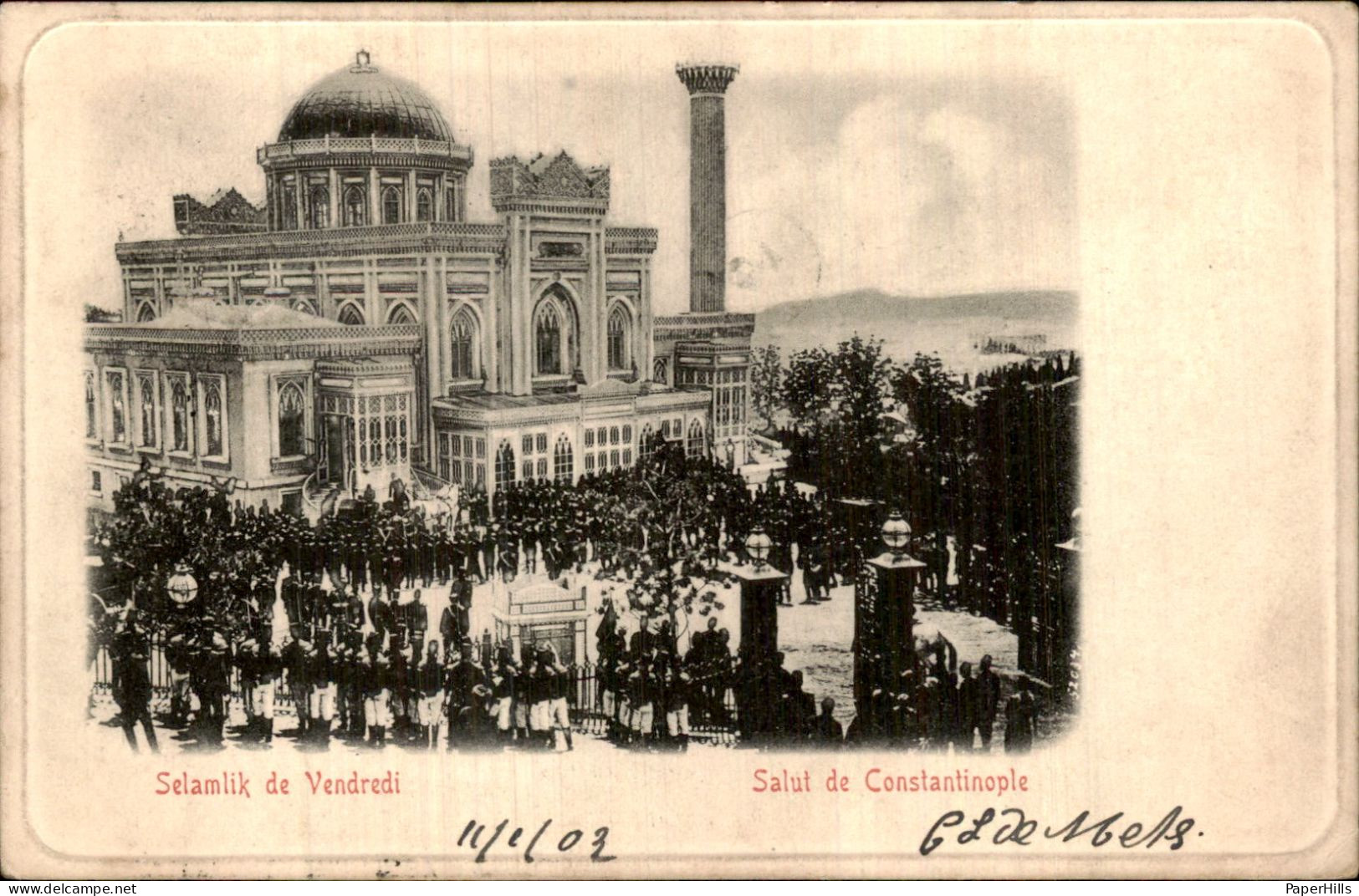 Turkije Turkey - Constantinople - Salut de Constantinople