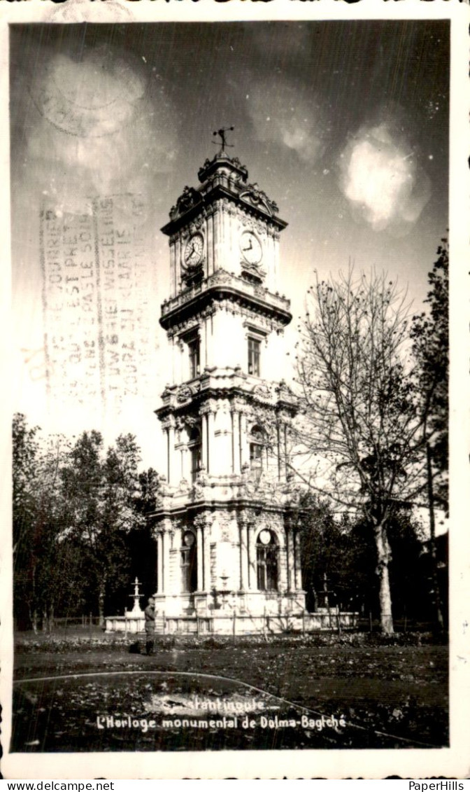 Turkije Turkey - Istanbul - L'Horloge monumentale de Dolma-Bagche