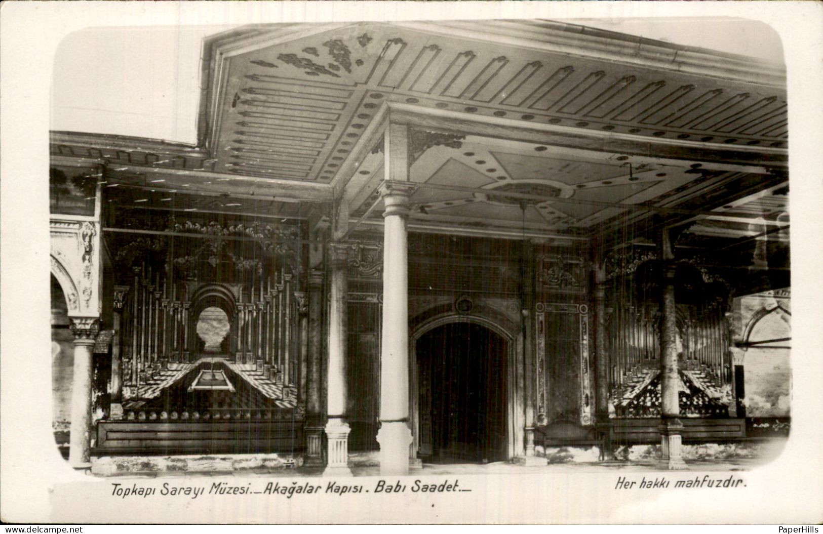 Turkije Turkey - Topkapı Sarayı Müzesi - Akağalar Kapısı