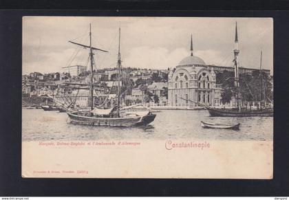 Türkei Turkey AK Constantinople Mosque Dolma Baghce