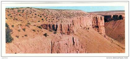 Kyzyl-Jar ravine - Badhyz State Nature Reserve - 1981 - Turkmenistan USSR - unused