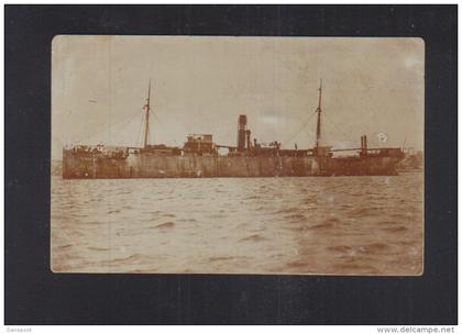 Turkey PPC Bosphorus 1915 Turkish Fleet Transport Patmos