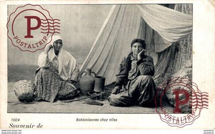 TURQUIA. TURQUIE. bohémiennes chez elles