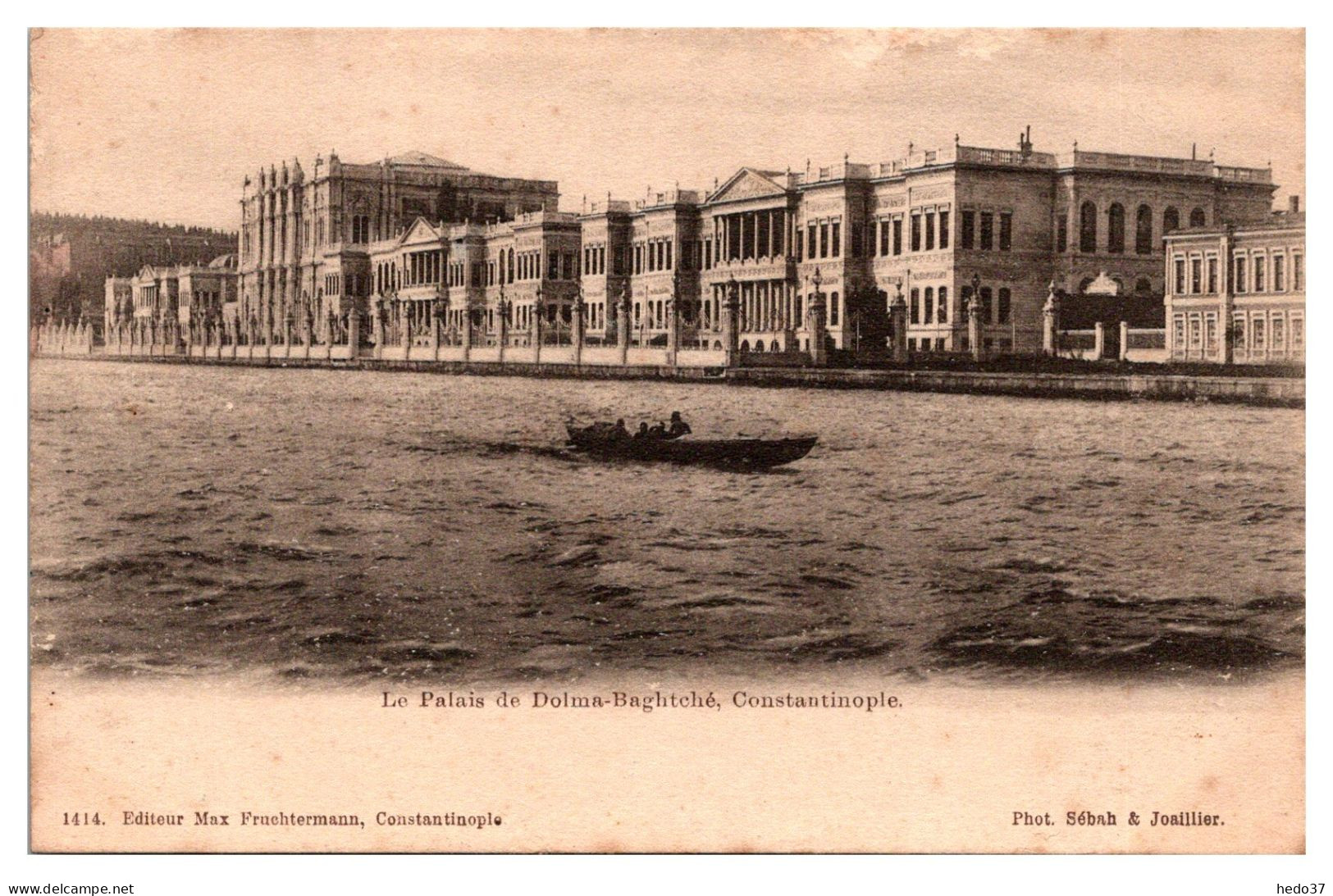 Turquie - Constantinople - Le Palis de Dolma Baghtché