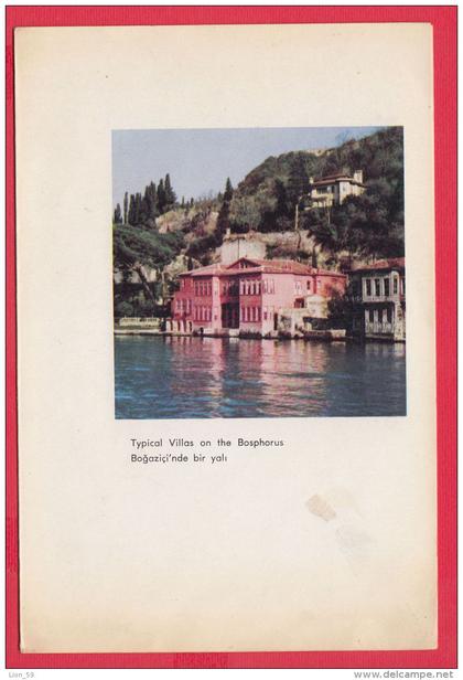 218942 /   Istanbul - TYPICAL VILLAS ON THE BOSPHORUS Turkey Turkije Turquie Turkei