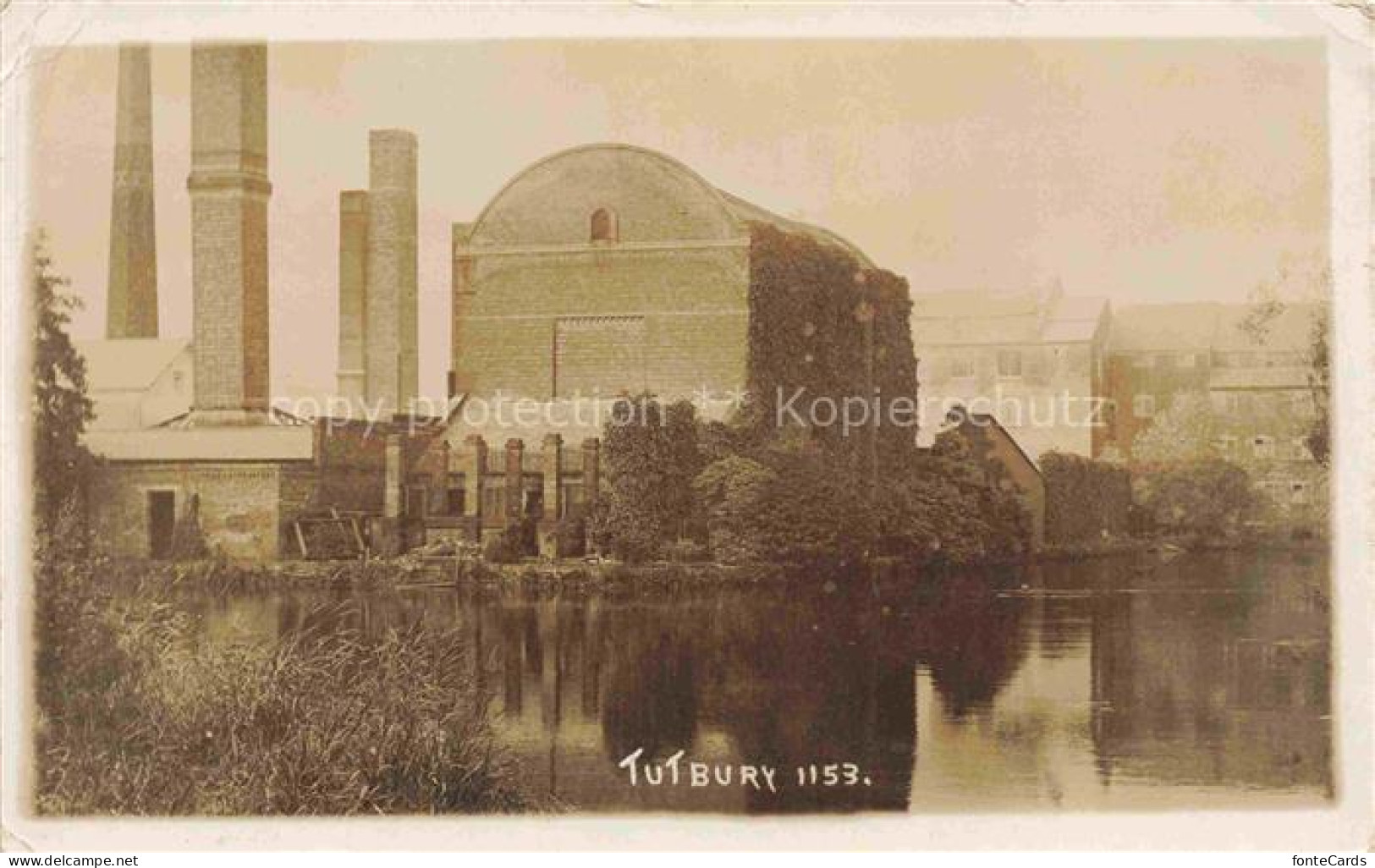 Tutbury Staffordshire UK Factory industrial