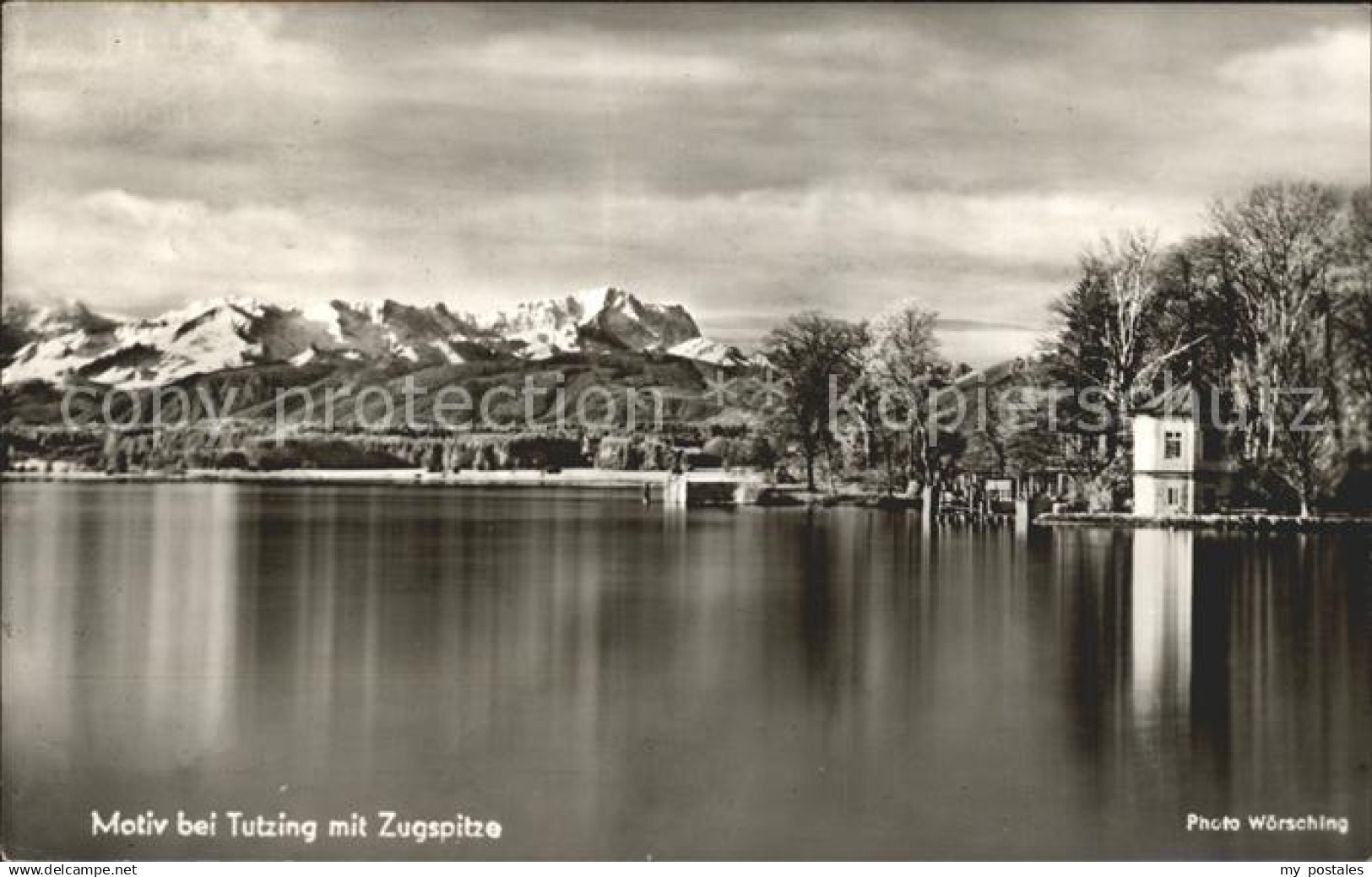 Tutzing mit Zugspitze