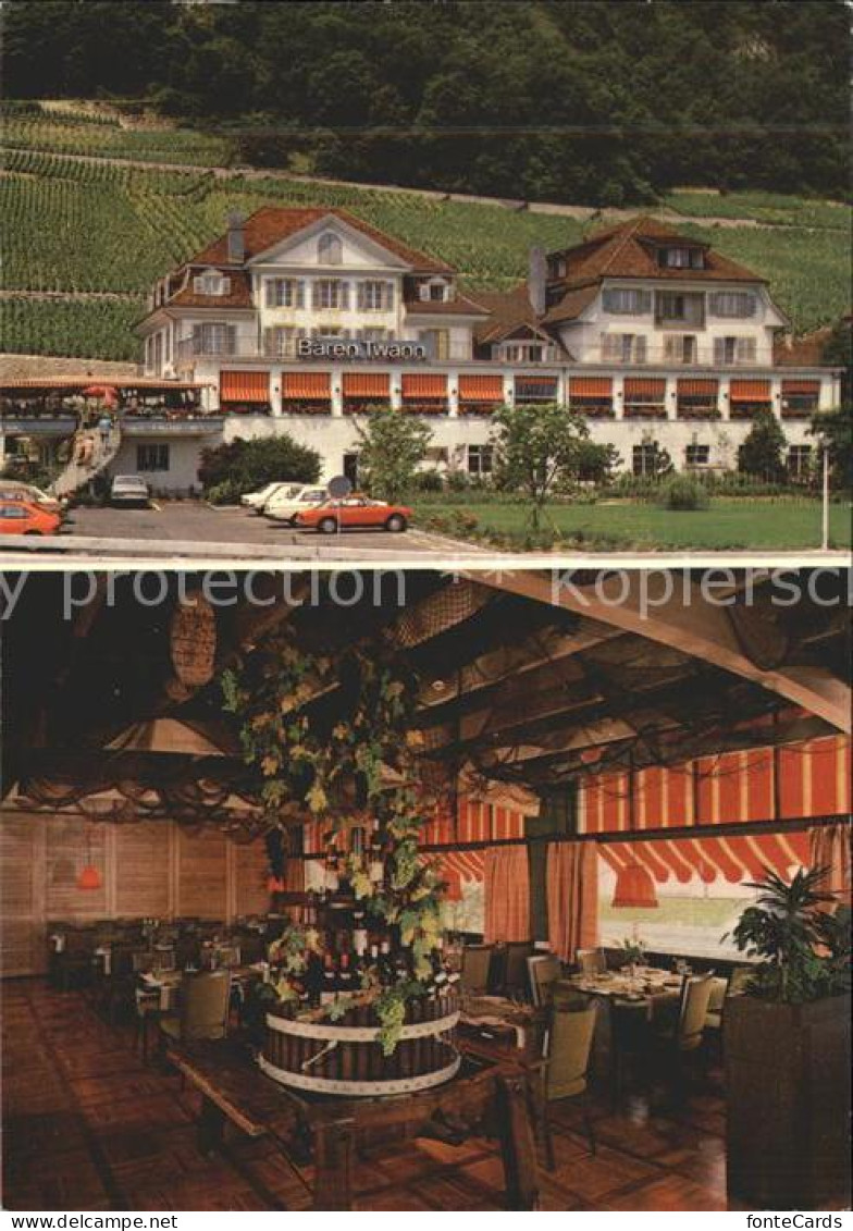 Twann Hotel Restaurant Baeren  Lac de Bienne