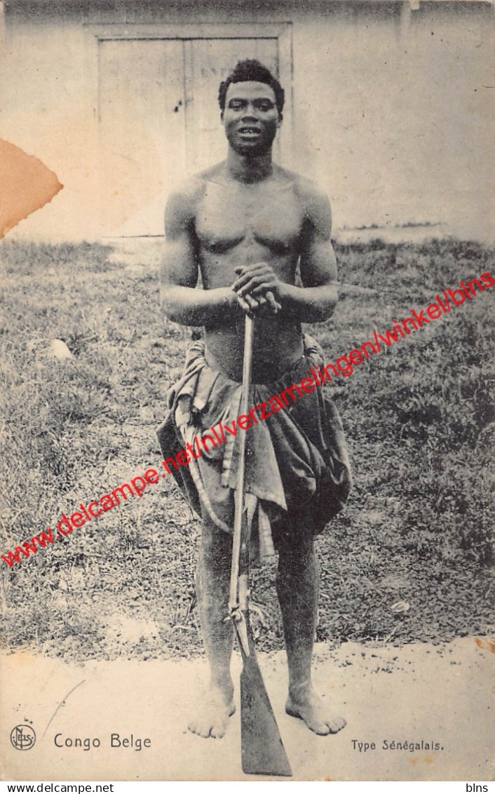 Type Sénégalais - Congo Belge Belgisch Kongo