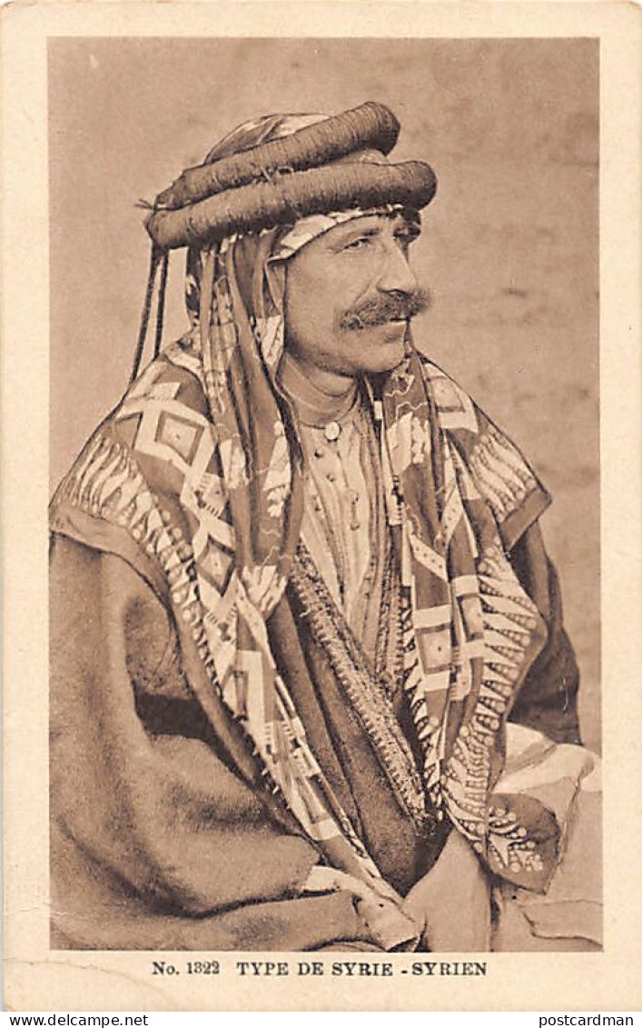 Types de Syrie - Homme syrien - Ed. Sarrafian Bros. 1322
