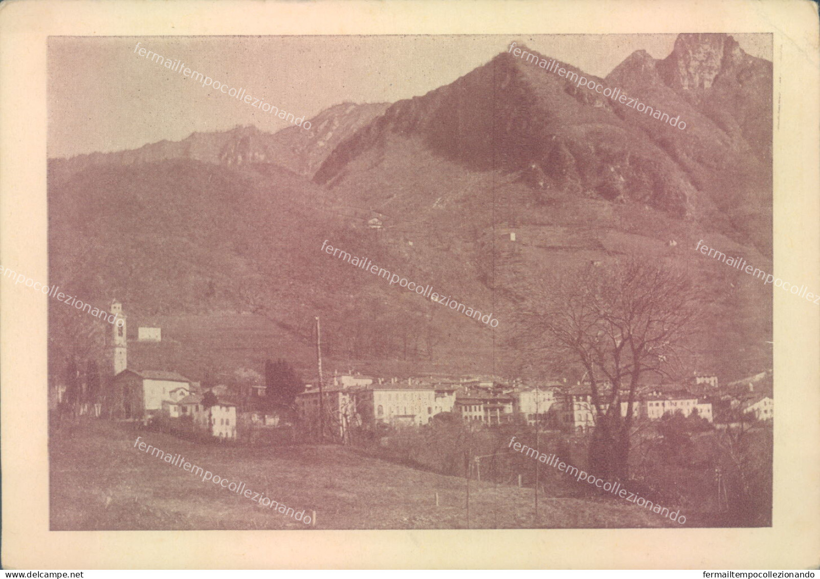 u352 cartolina rovio panorama  ticino svizzera