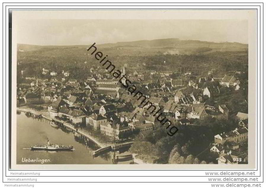 Überlingen - Teilansicht - Foto-AK