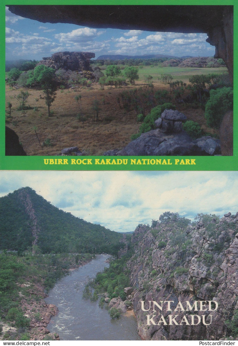 Ubirr Rock Kakadu National Park 2x Australia Postcard s