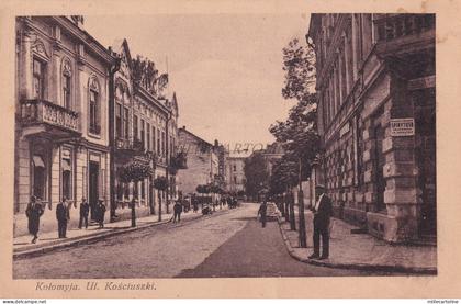 UKRAINE - Kolomyja Коломия - Ul.Kosciuszki 1934 Postcard