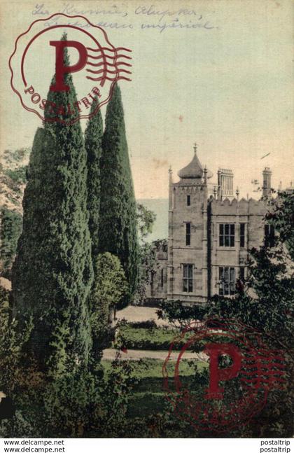 Ukraine la Crimée Alupka, le Château Impérial