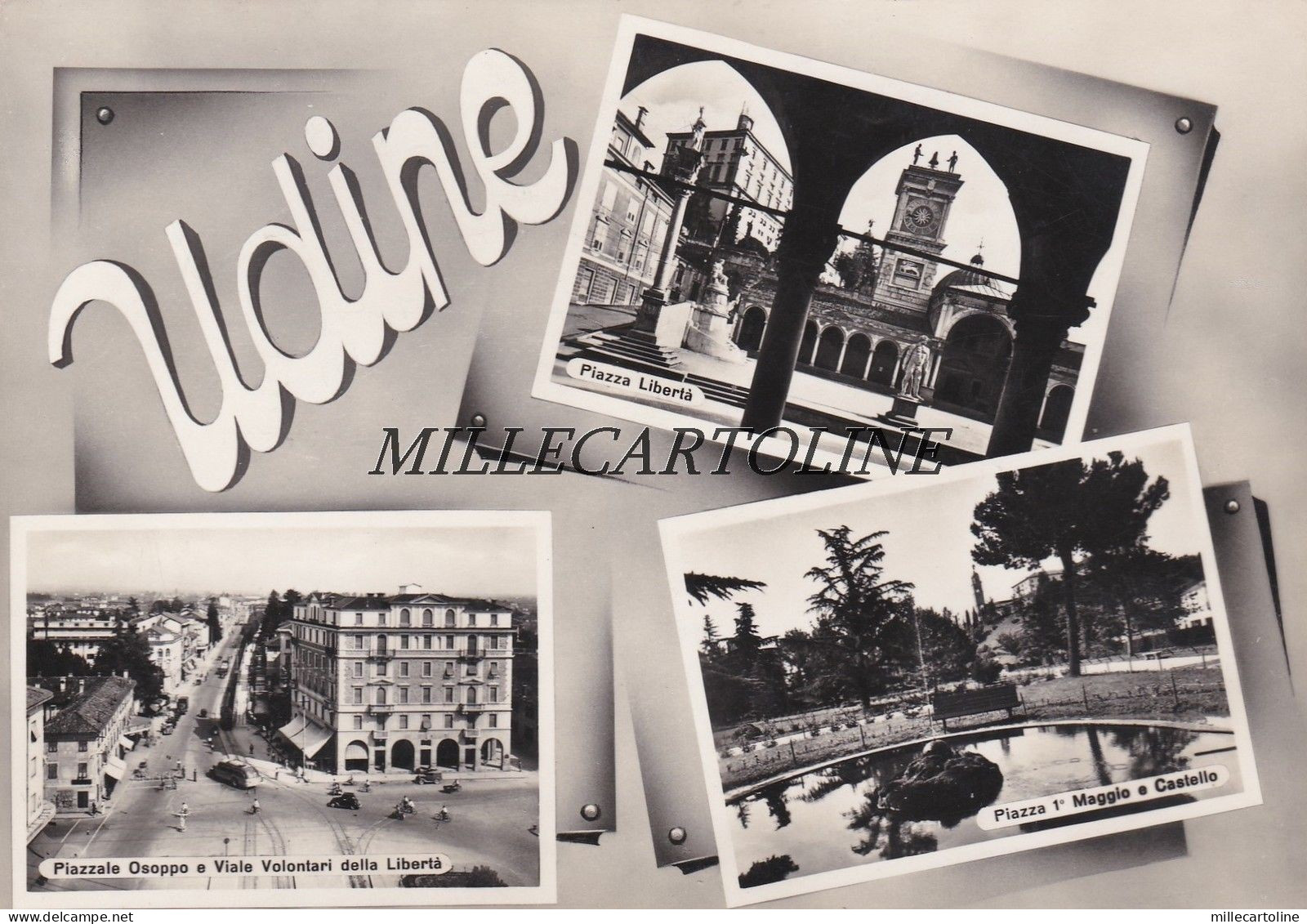 UDINE: 3 Vedute    1952