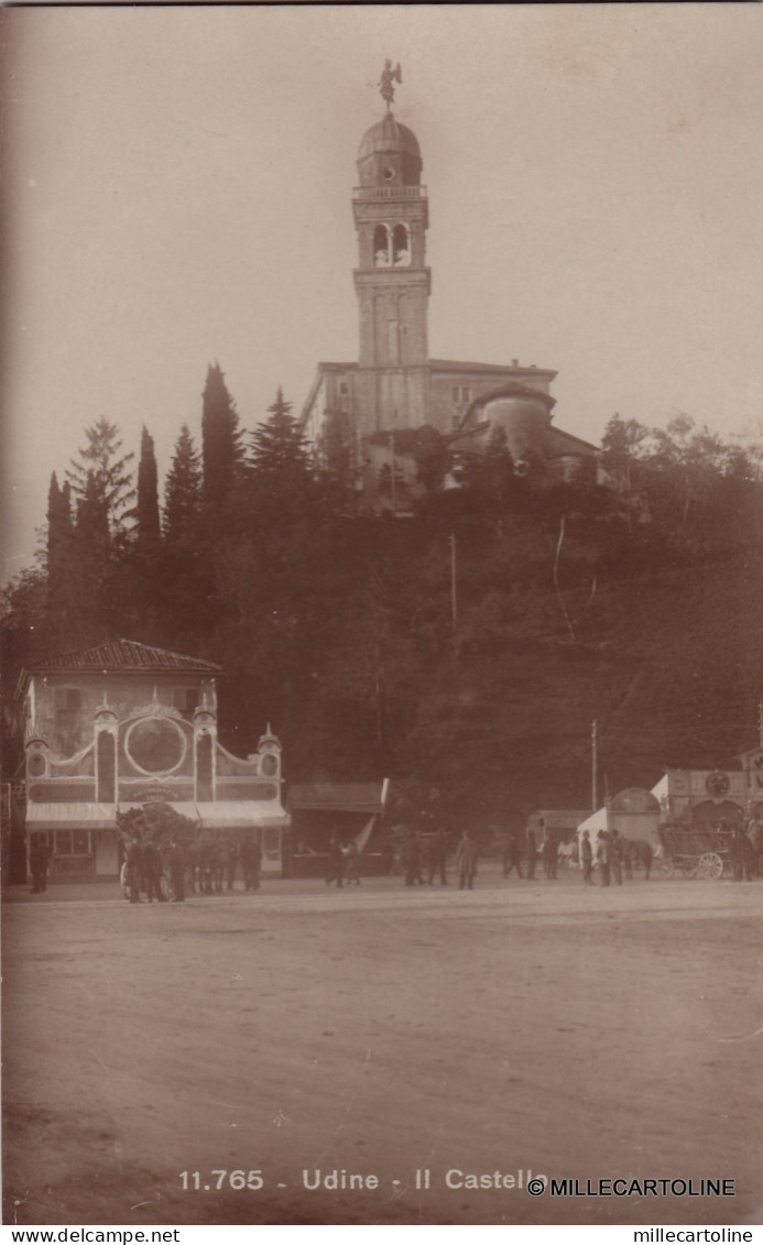 # UDINE: IL CASTELLO - fotocartolina