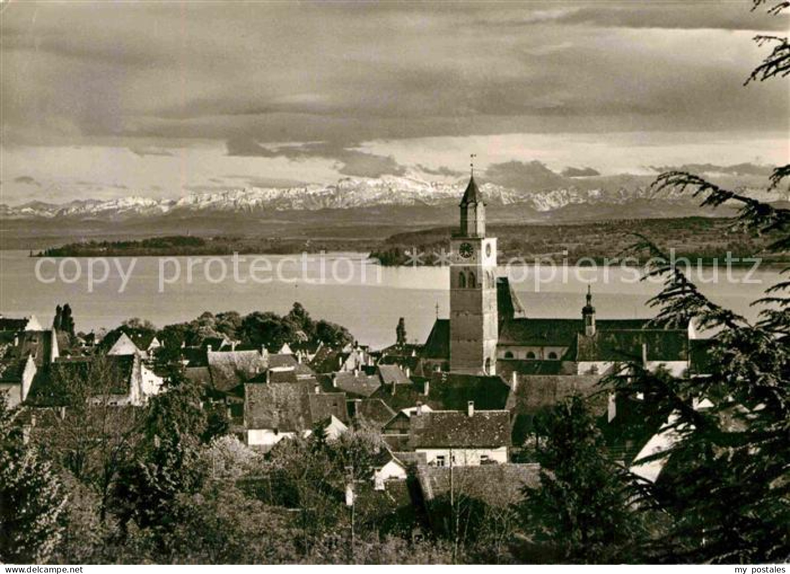 ueberlingen Bodensee Alpenblick