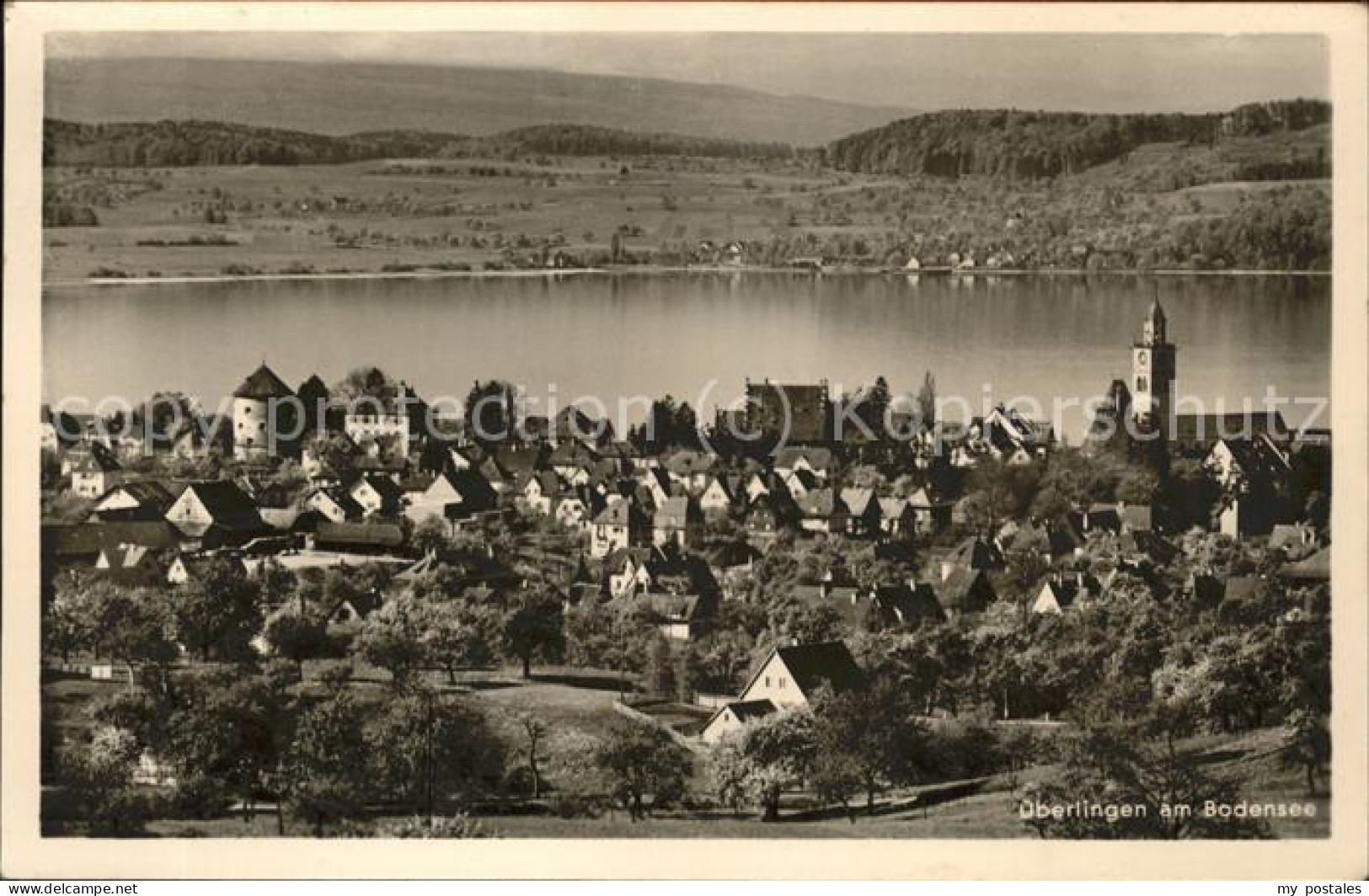 ueberlingen Bodensee Bodensee Kirche Turm