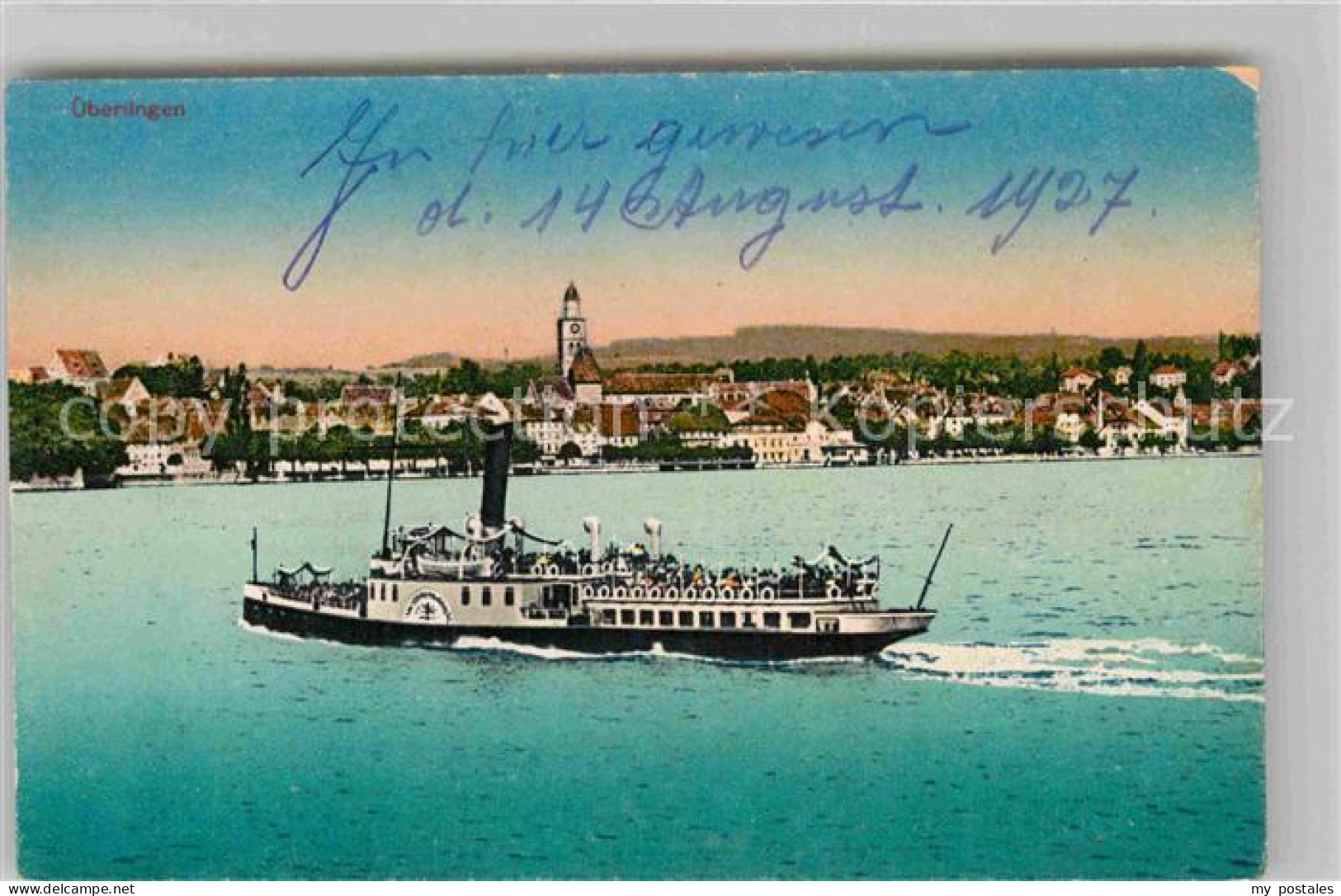 ueberlingen Bodensee Faehrschiff