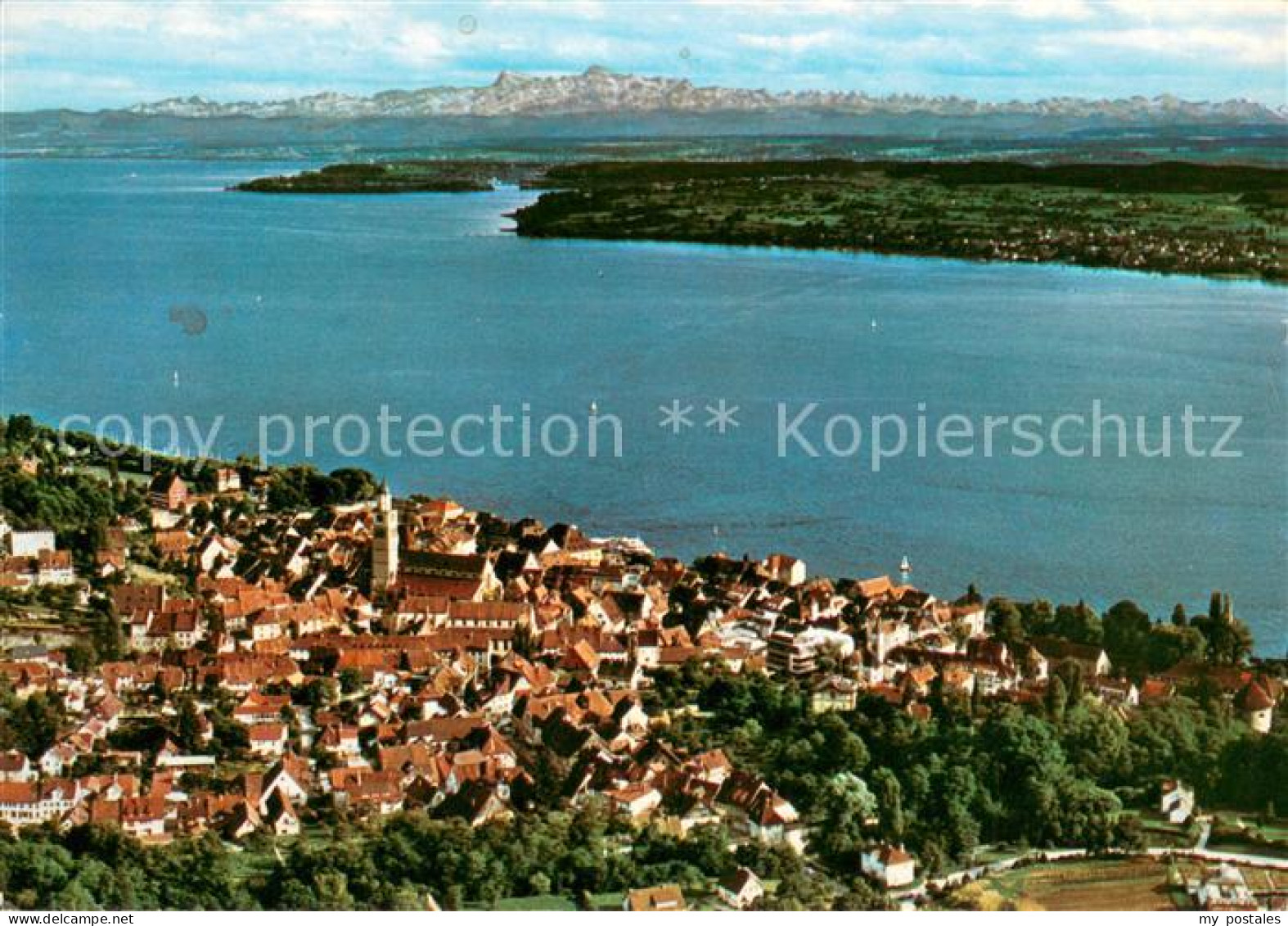 ueberlingen Bodensee Fliegeraufnahme