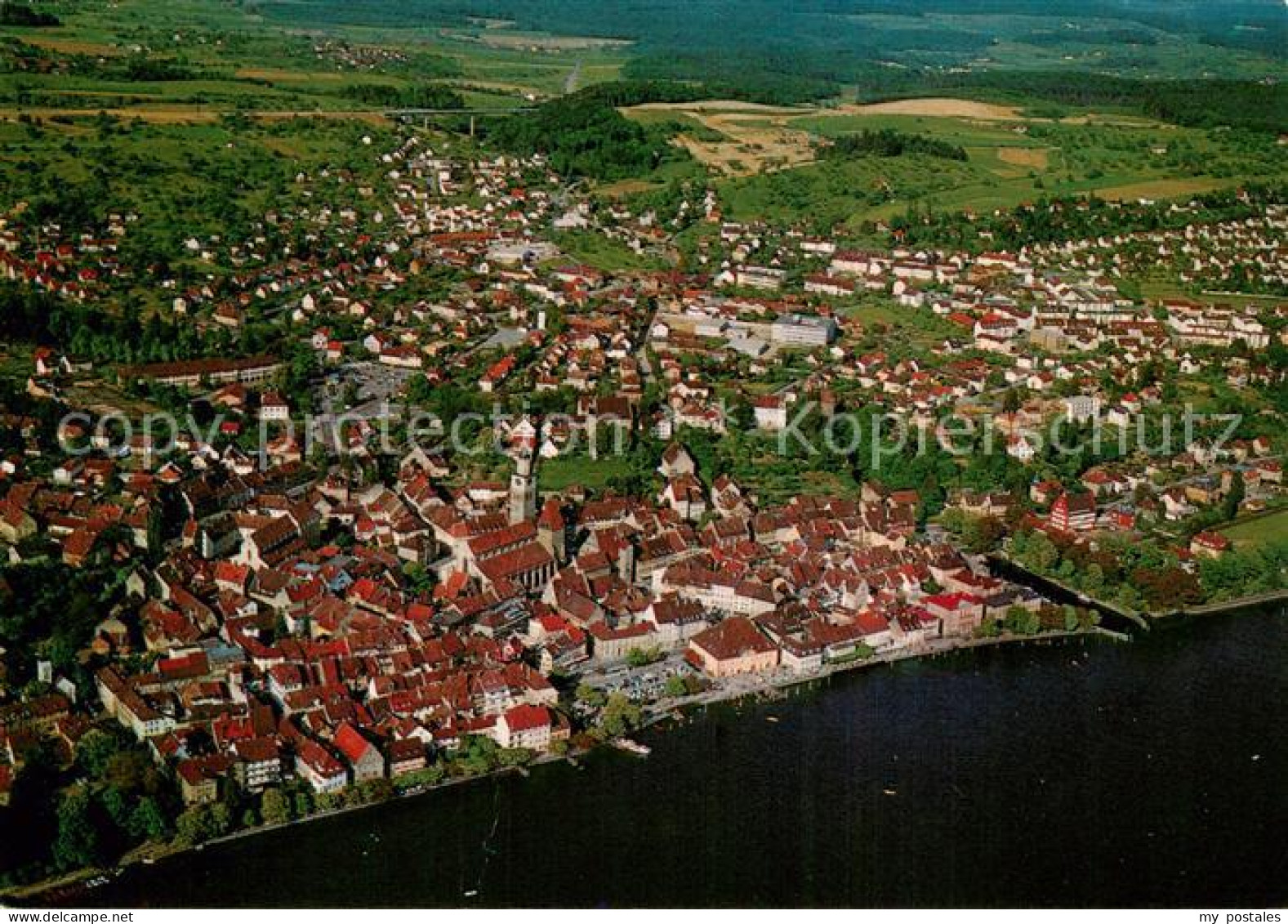 ueberlingen Bodensee Fliegeraufnahme