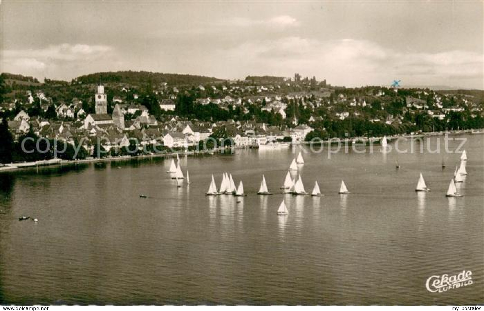 ueberlingen Bodensee Fliegeraufnahme