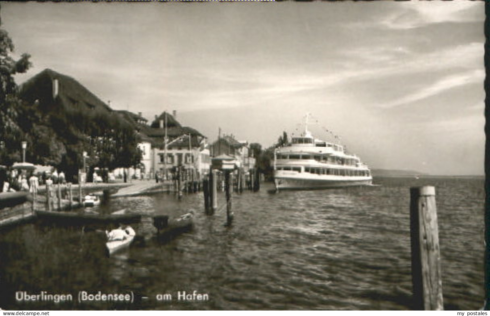 ueberlingen Bodensee ueberlingen Hafen x 1960