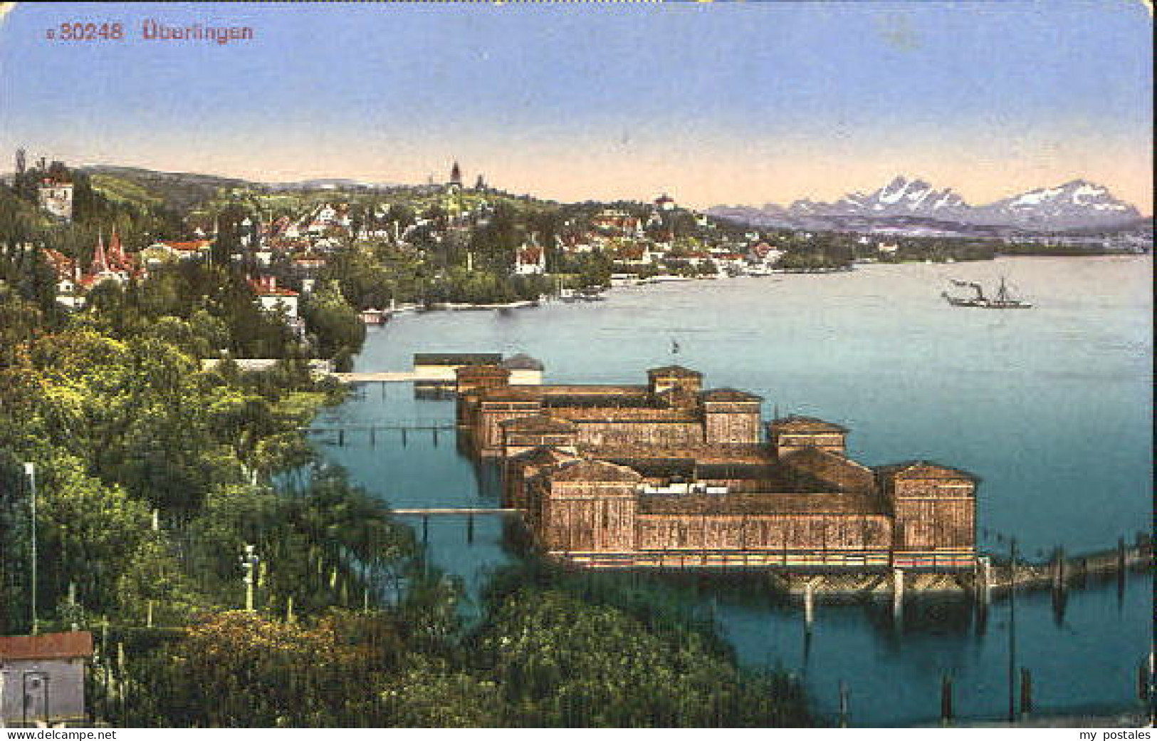 ueberlingen Bodensee ueberlingen  o 1916