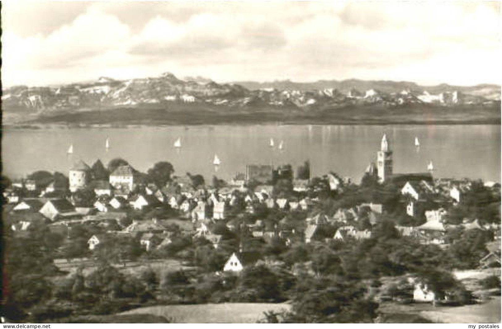 ueberlingen Bodensee ueberlingen  ungelaufen ca. 1955