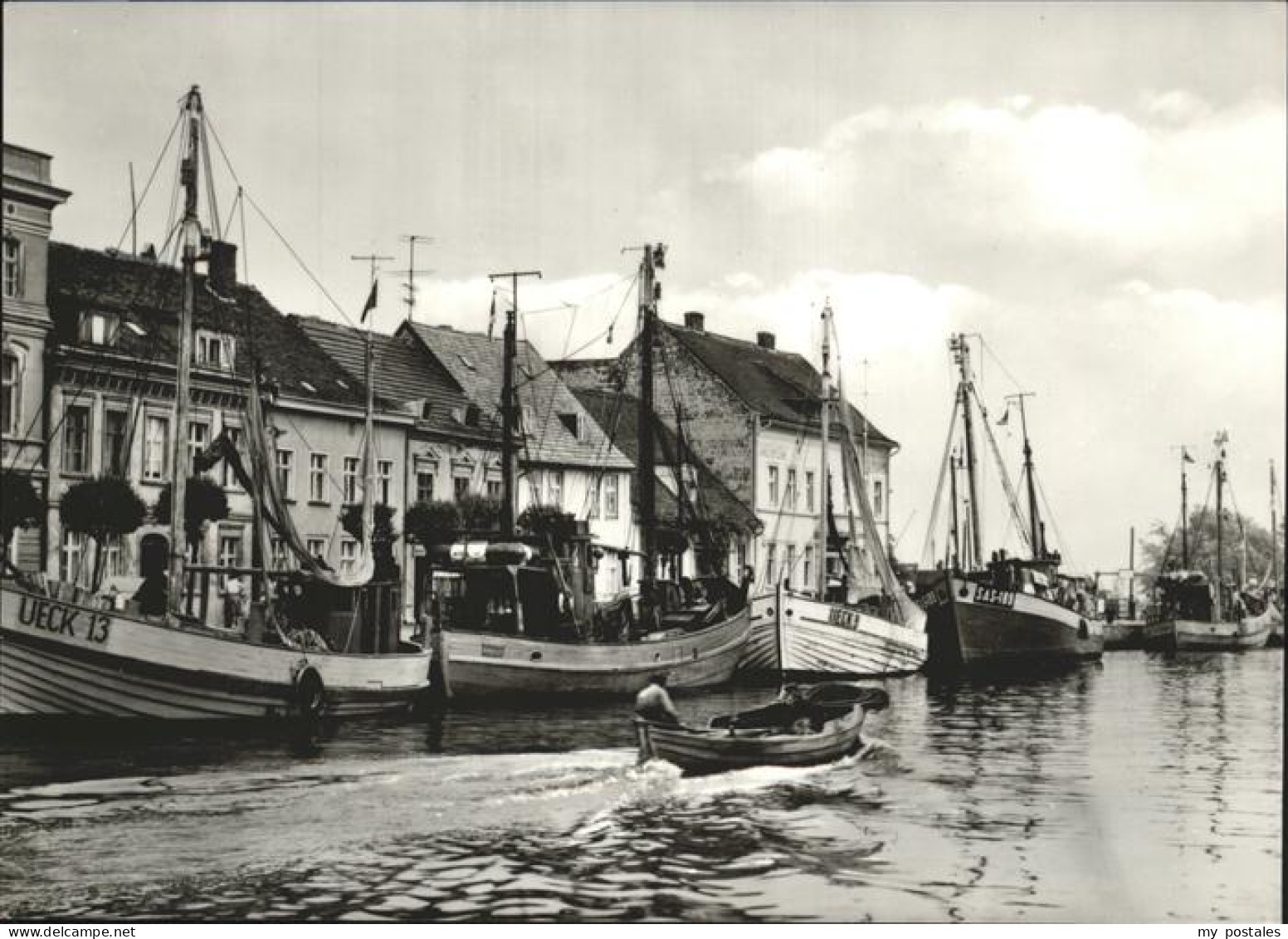 Ueckermuende Am Hafen