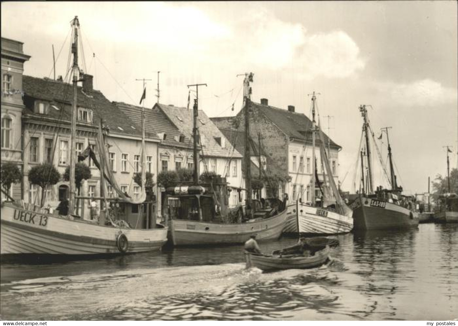 Ueckermuende Am Hafen
