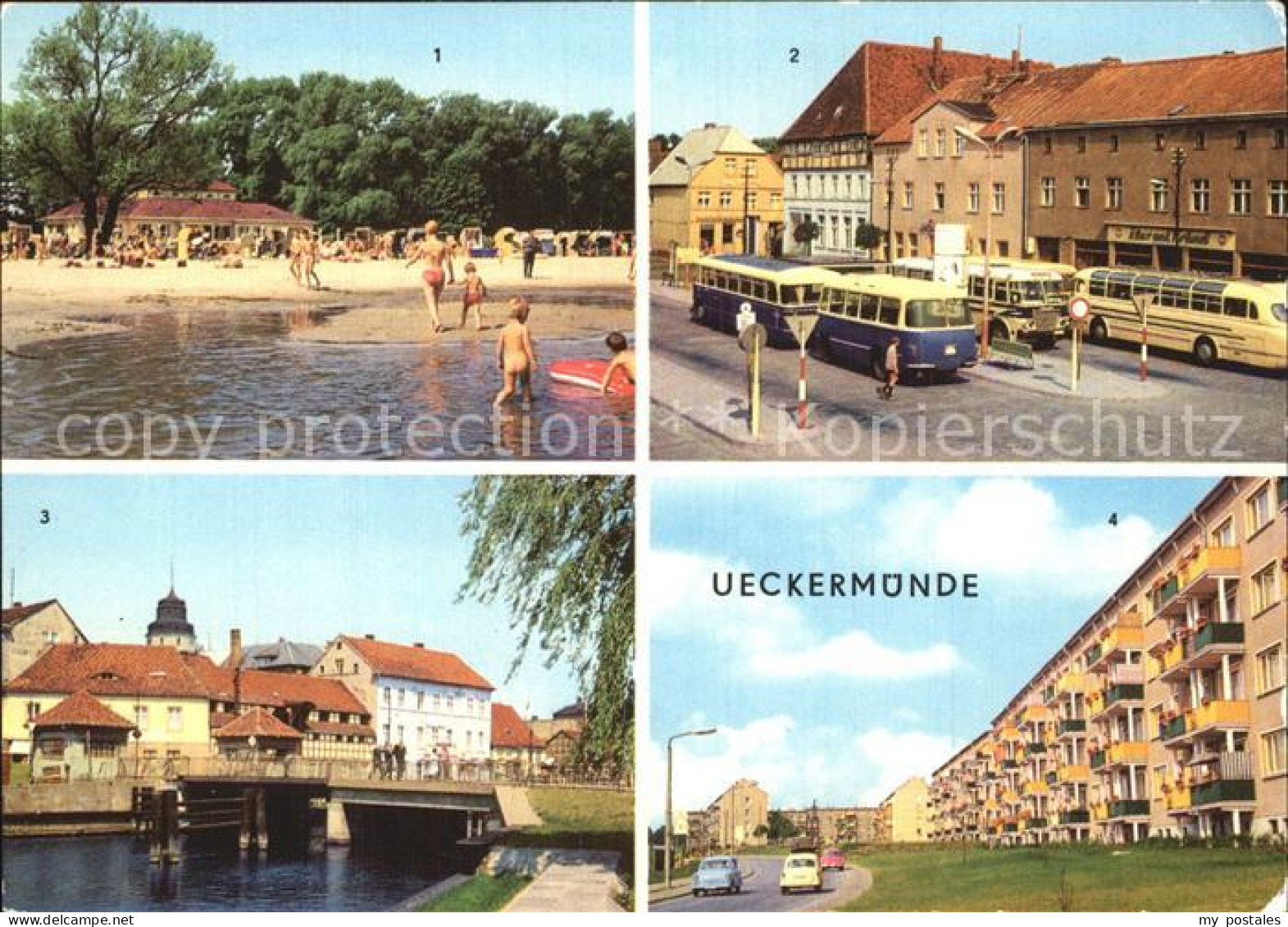 ueckermuende Haffbad Hafen Neubauten