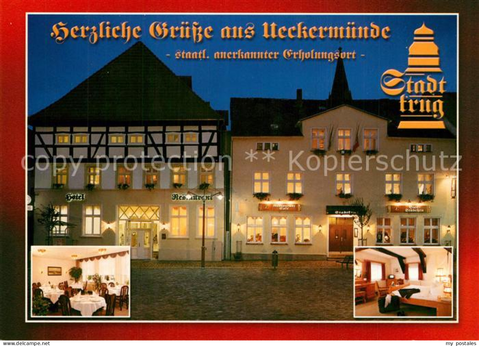 Ueckermuende Mecklenburg Vorpommern Hotel Restaurant Stadtkrug