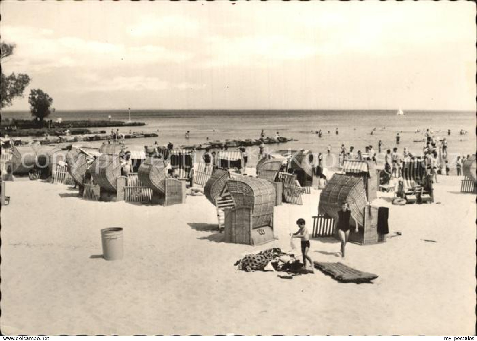 Ueckermuende Mecklenburg Vorpommern Strand