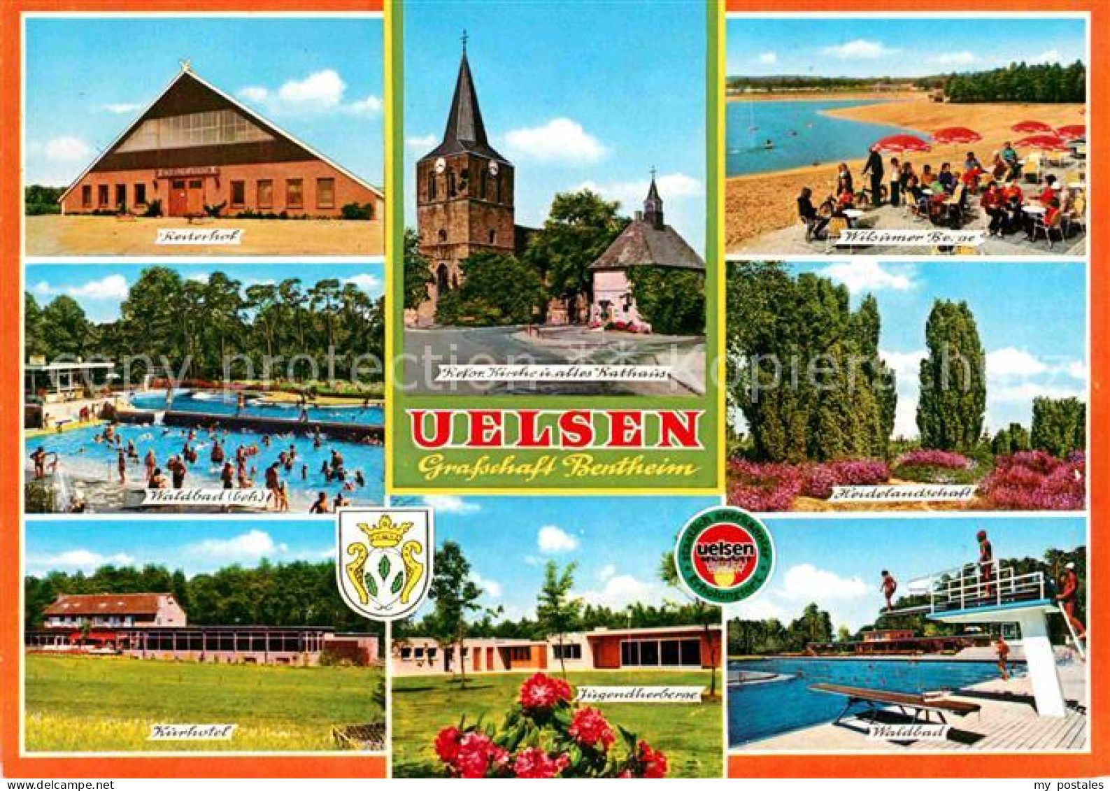 Uelsen Reiterhof Waldbad Kurhotel Jugendherberge Wilsumer-Berge