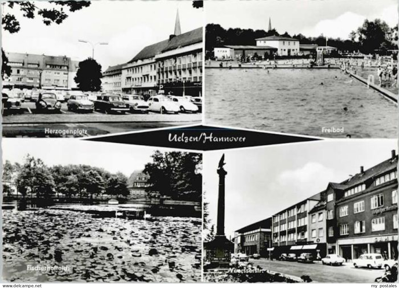 Uelzen Lueneburger Heide Uelzen Herzogenplatz Freibad Fischerhofteich