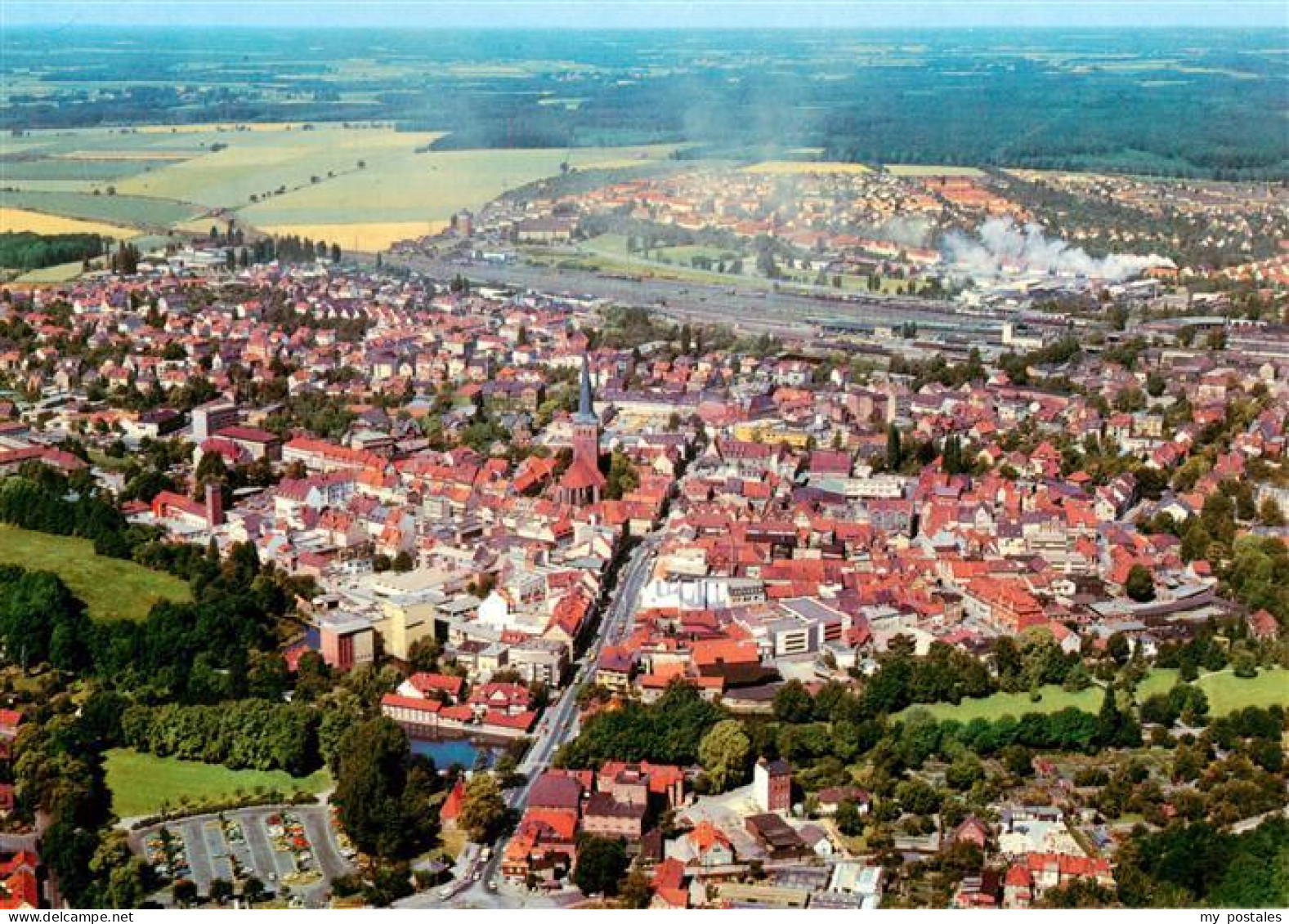 Uelzen Unna Fliegeraufnahme