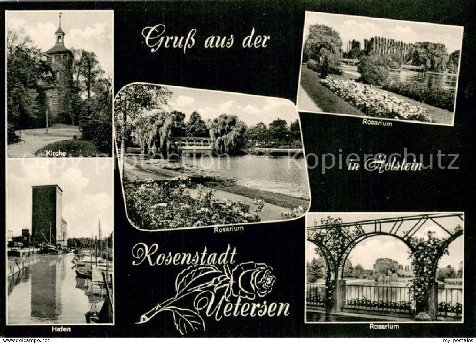 Uetersen Kirche Hafen Rosarium