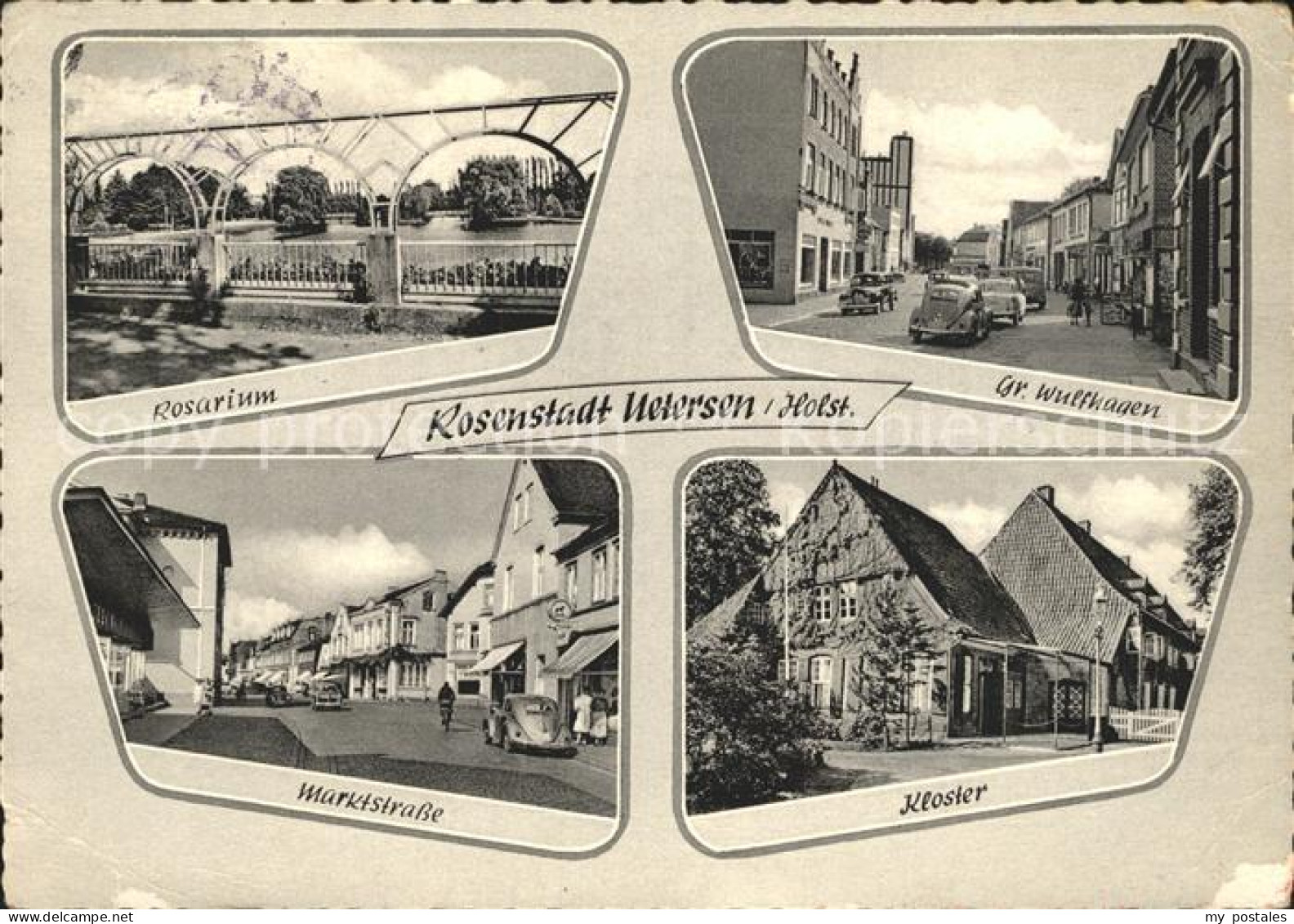 Uetersen Rosarium Kloster Marktstrasse