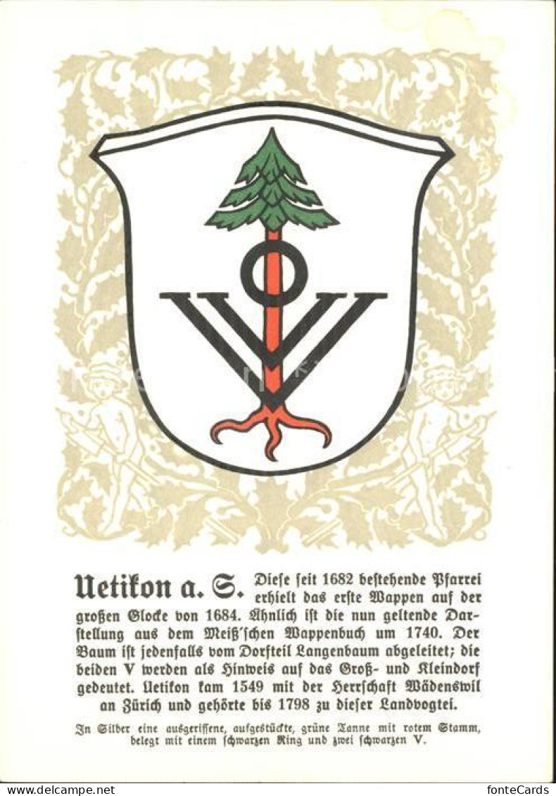 Uetikon See Zuericher Gemeindewappen