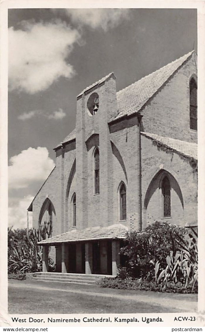 Uganda - KAMPALA - West door, Namirembe Cathedral - Publ. Public Relations Dept.