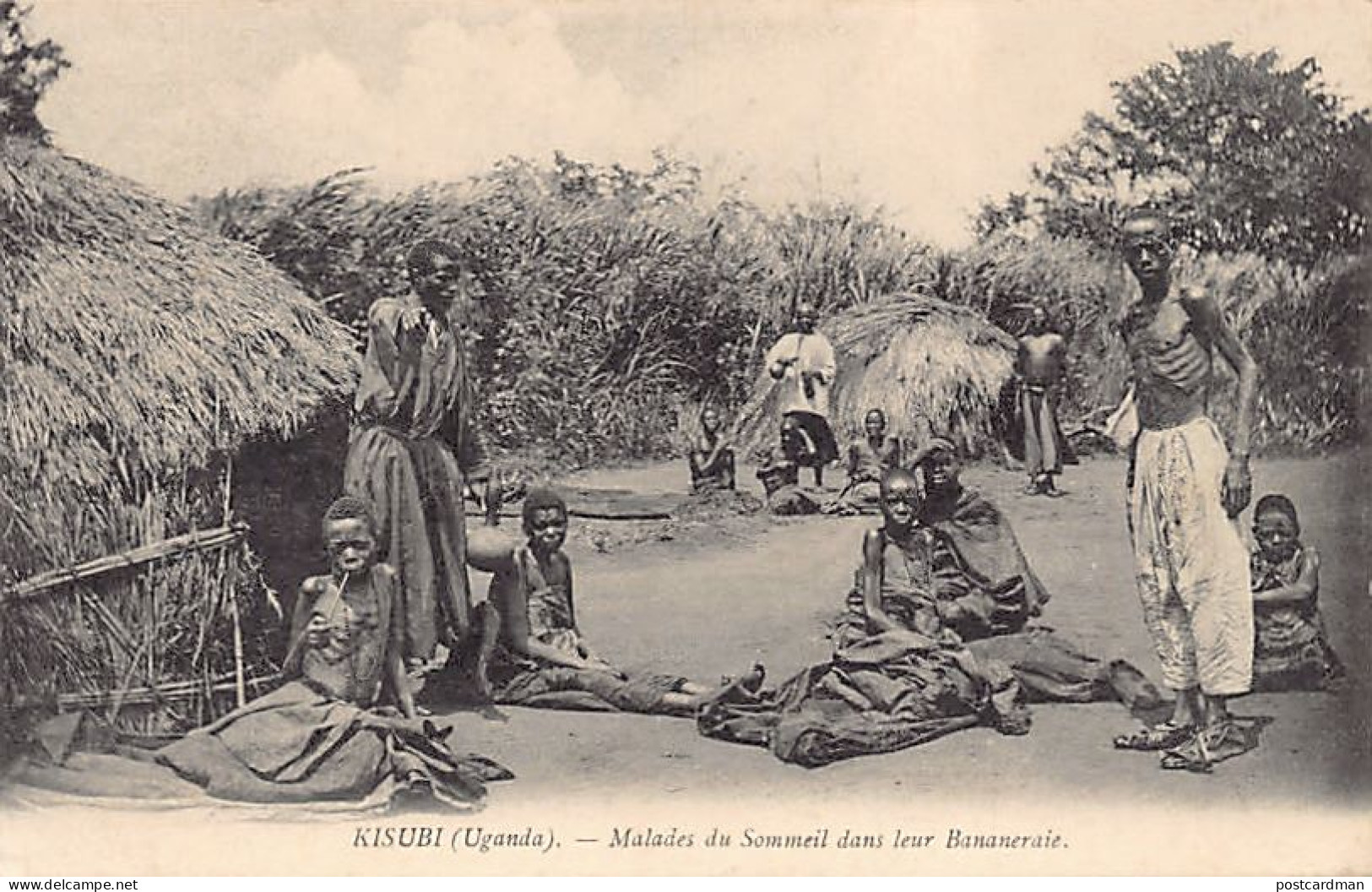 Uganda - KISUBI - Victims of sleeping sickness