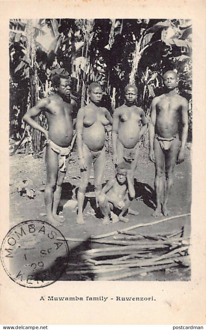 Uganda - Ruwenzori - A Muwamba family - Publ. unknown