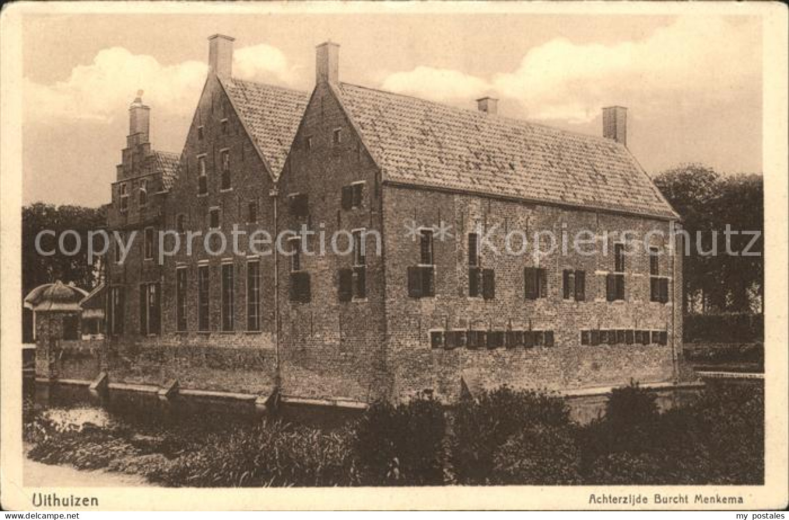 Uithuizen Burcht Menkema Schloss