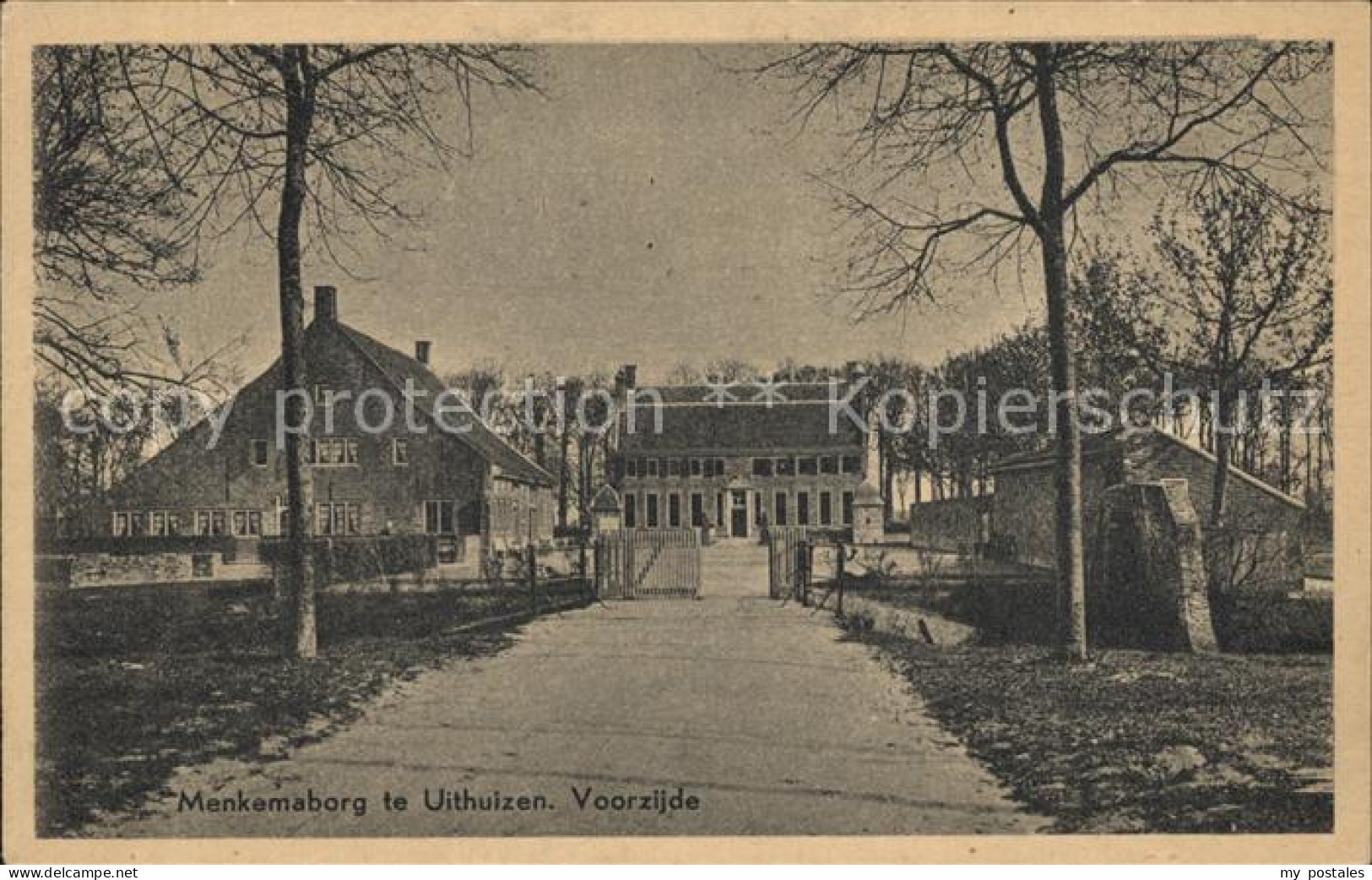 Uithuizen Menkemaborg Voorzijde