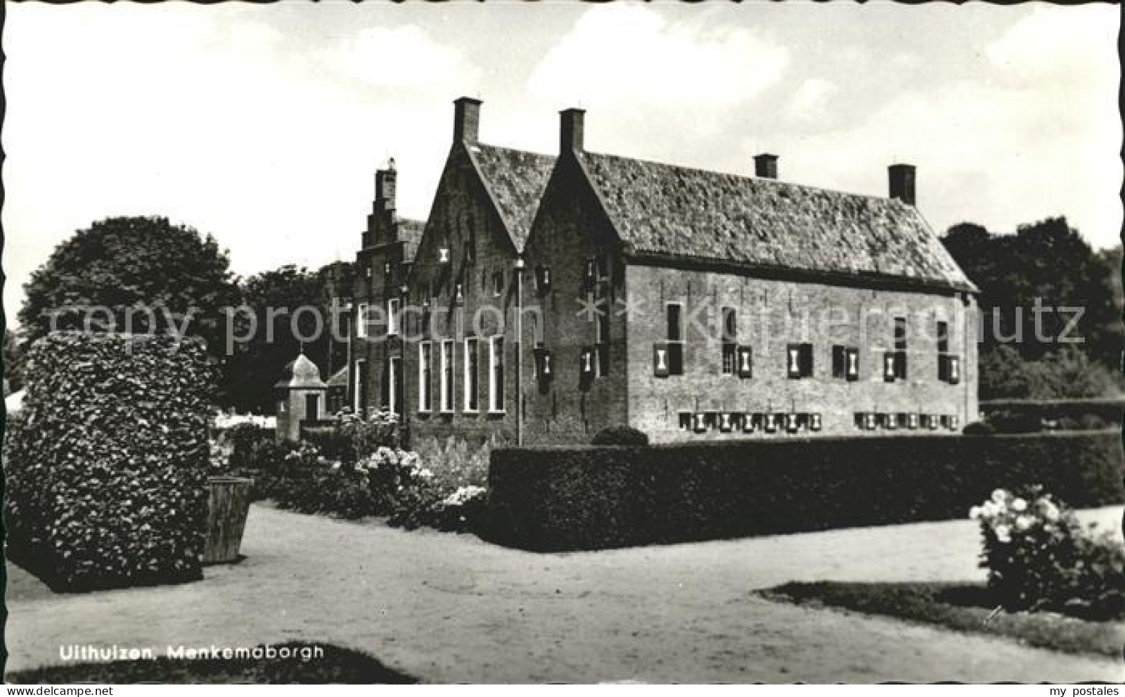 Uithuizen Menkemaborgh Schloss Garten