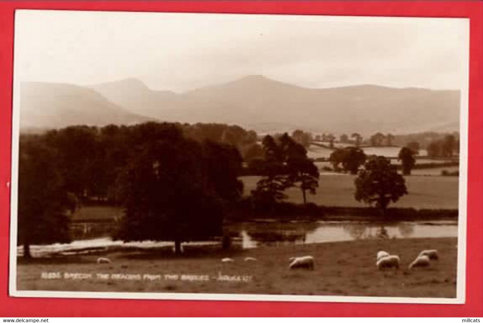 UK WALES BRECONSHIRE    BRECON TH BEACONS AND TWO BRIDGES JUDGES RP